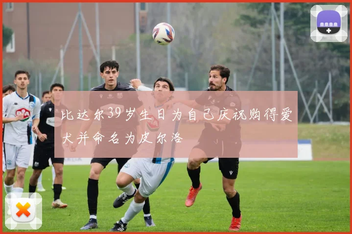 比达尔39岁生日为自己庆祝购得爱犬并命名为皮尔洛